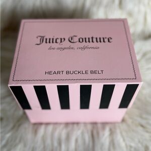 Juicy Couture S/M Heart Buckle Belt
